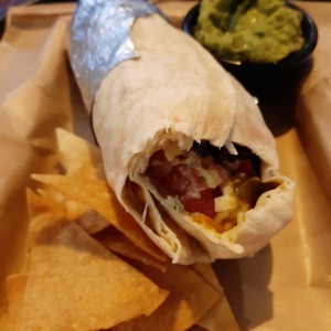 Burrito vegetariano