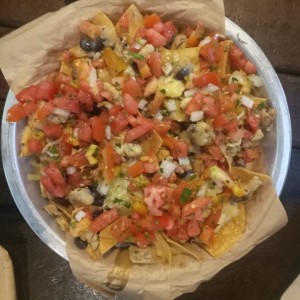 Nachos de pollo