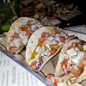 3 fish tacos