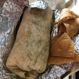 buritto de pollo