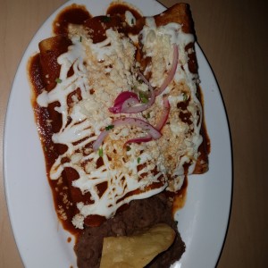 Enchiladas de pollo