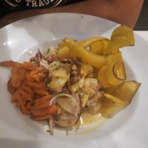 CEVICHE DE CORVINA / SEA BASS CEVICHE