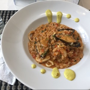 risotto de mariscos 