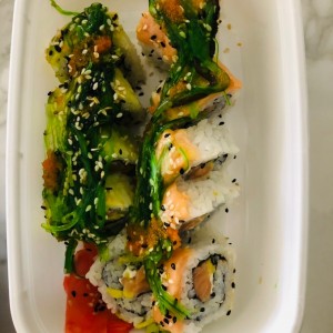 roll salmon