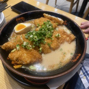 Ramen de karaage de Pollo