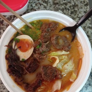 Mara spicy beef ramen