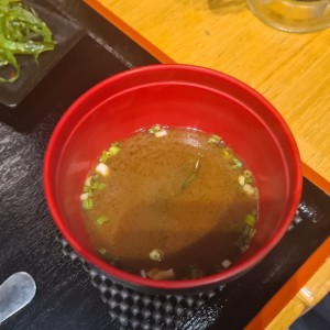 Entradas - Sopa de Miso