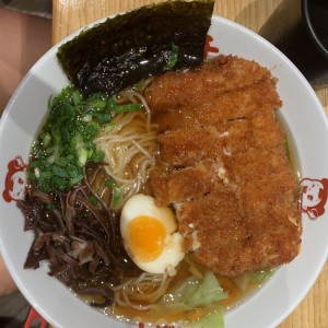 Chickenkatsu souju ramen