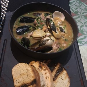 sopa de mariscos