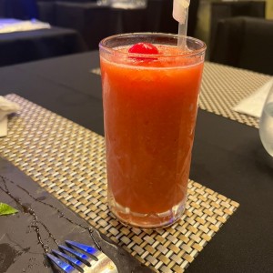 Jugo de fresa