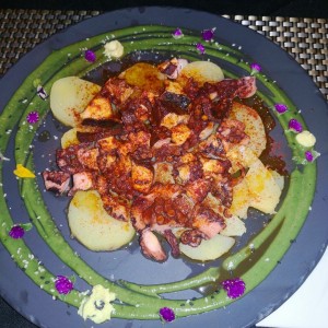 pulpo al grill