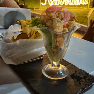 Entradas - Ceviche frito