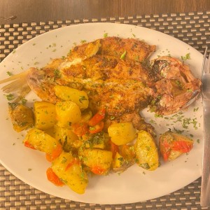 pescado al grill