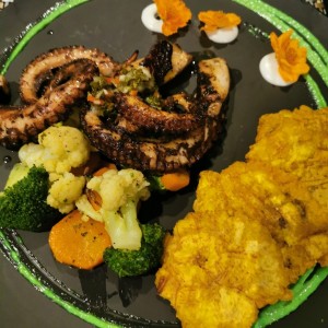 pulpo al grill