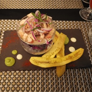 ceviche de pulpo 