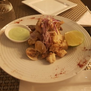 fritura de mariscos