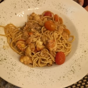 Pastas - Spaghetti con langosta