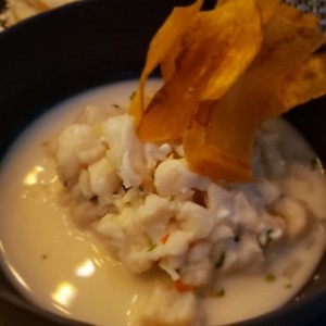 ceviche en yogur