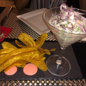 ceviche de corvina