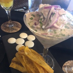 Ceviche de corvina