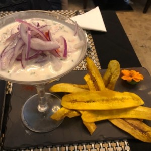 Ceviche de corvina 