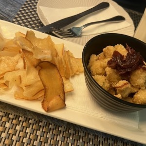 Entradas - Ceviche frito