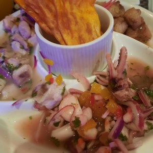 Entradas - Trio de Ceviches