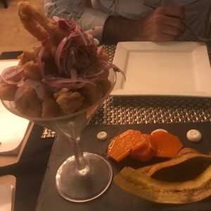 Ceviche frito