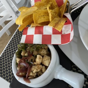 Ceviche frito