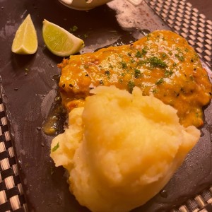 corvina al ajillo