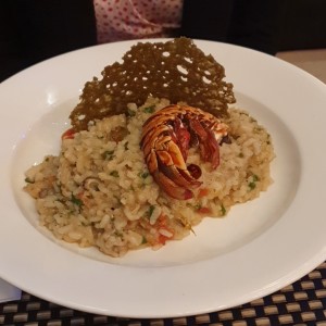 Risotto de langosta