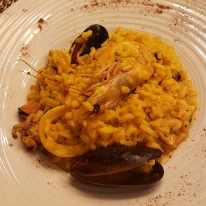 Risotto de marisco