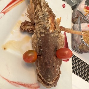 Pescado frito