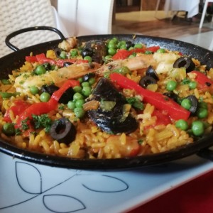 Paella de marisco para 2 personas