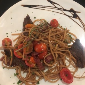 linguini al filete 