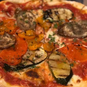 pizza de vegetales