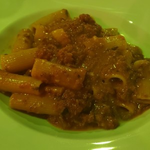 Ragu de chorizo italiano