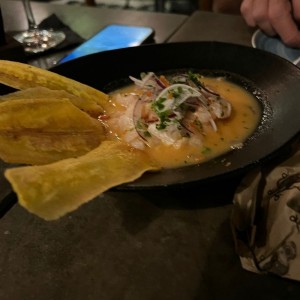 Ceviche corvina