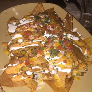 nachos vegetarianos