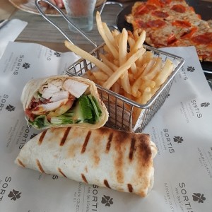 BURGERS + SANDWICHES - Chicken BTL Wrap