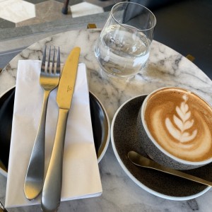 Cappuccino con Leche de Almendras 