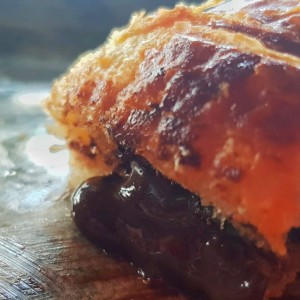 Croissant de chocolate 