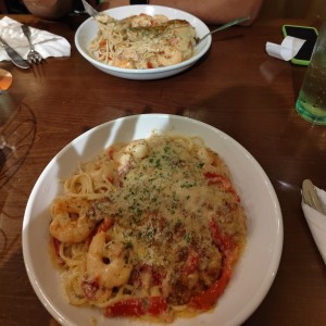 Chiken & Shrimp Carbonara