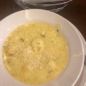 Crema de Gnocchi con Pollo