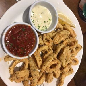 aros de calamares rebosados