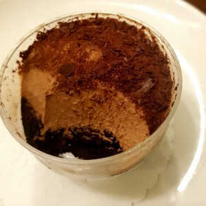 mousse de chocolate 