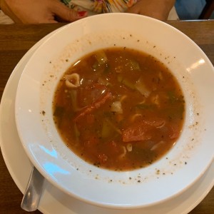 Sopa de minestrone