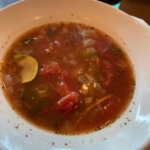 sopa minestrone