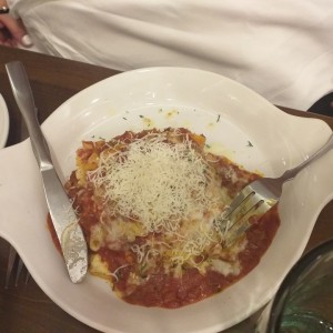 Lasagna de carne