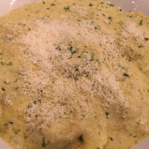 Creamy Mushroom Ravioli